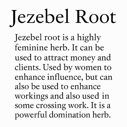Jezebel Root 1oz